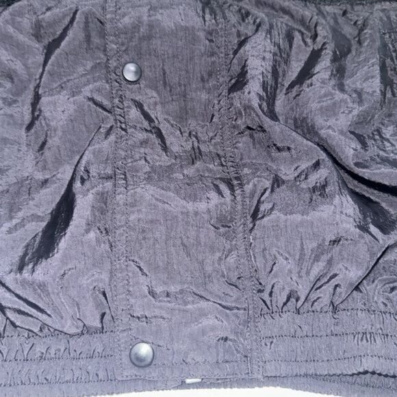 Vintage 90,Nike Windbreaker Jacket Large Black Nylon Polyester - Picture 4 of 10